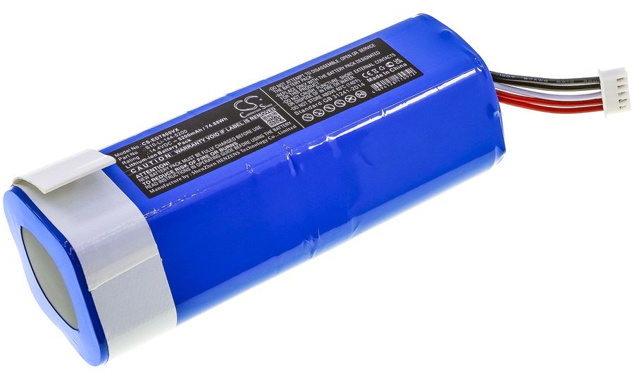 Akkumulátor Ecovacs Deebot Ozmo T8, 920, 950, Deebot N8+, T8, T9 és másokhoz, 5200 mAh, Li-Ion