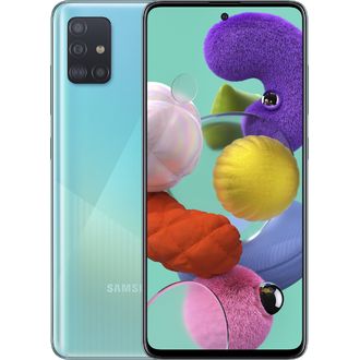 Samsung Galaxy A51, kék