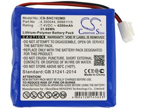 Baterie pentru Schiller ECG AT102+, Cardiovit AT102+, MS-2007, MS-2015, 4200 mAh, Li-Pol