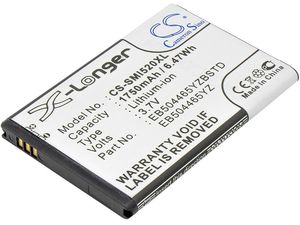 Baterie pentru Samsung Droid Charge I510, Inspiration i520, USCellular Geen și altele, 1750 mAh, Li-Ion
