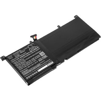 Akkumulátor Asus N501vw-2b, Asus Rog G501vw (ekv. Asus C41N1524), 3950 mAh akkumulátorhoz