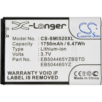 Baterie pentru Samsung Droid Charge I510, Inspiration i520, USCellular Geen și altele, 1750 mAh, Li-Ion