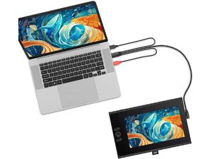UGEE desen monitoare 3in1 cablu