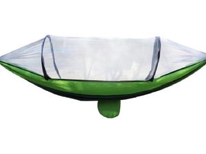 Hängematte WZ-048, Insektenschutznetz, 140x290cm, grün