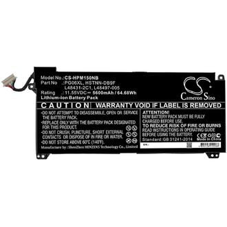 Akku für HP OMEN 15 Serie, Omen 5 Air 15, 5600 mAh, Li-Ion