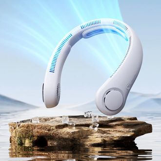 JisuLife Neck Life 4, încălzitor de gât cu răcire, 5 viteze, design pliabil, 5000mAh, gri