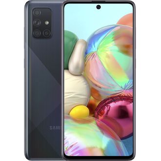 Samsung Galaxy A71, черен