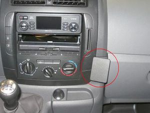 Brodit ProClip Citroen Jumpy II/Fiat Scudo/Peugeot Expert 07-16/Toyota ProAce 13-16, jobbközép