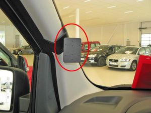 Brodit ProClip Citroen Jumpy/Peugeot Expert/Fiat Scudo 07-16/Toyota ProAce 13-16, vlevo na sloupek