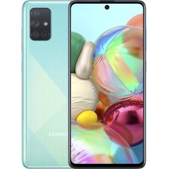 Samsung Galaxy A71, син