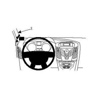 Brodit Монтажна скоба ProClip за Ford Focus 11-18, отляво на колоната