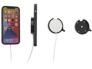 Brodit Halter für iPhone 14/13/12/Mini/Pro/Plus/Max, für Apple Magsafe, ohne Gelenk