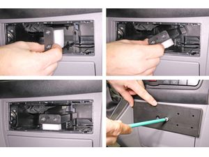Brodit ProClip pro Mercedes Benz Sprinter 07-18/Volkswagen Crafter 07-16, zesílený, na střed vpravo