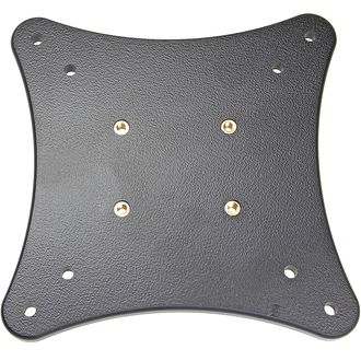 Placă de montare Brodit pentru monitoare LCD cu VESA 75 și 100 mm pe Brodit ProClip sau tetieră, 4x M5