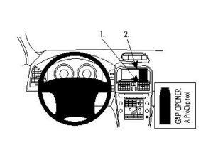 Brodit Монтажна скоба ProClip за Volvo XC60 09-17, централна дясна част