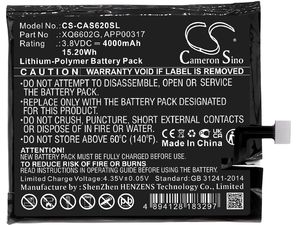 Akkumulátor a CAT S62, CATERPILLAR S62, 4000mAh, Li-Pol akkumulátorhoz