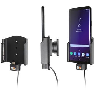 Brodit suport auto pentru Samsung Galaxy S9+ fără carcasă, cu încărcare la brichetă