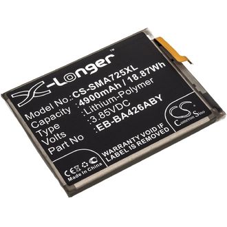 Akkumulátor Samsung Galaxy A32, A32 5G, A42, A42 5G, A72, A72 5G és másokhoz, 4900 mAh, Li-Pol