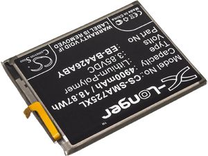 Akkumulátor Samsung Galaxy A32, A32 5G, A42, A42 5G, A72, A72 5G és másokhoz, 4900 mAh, Li-Pol