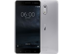 Nokia 6 Single SIM stříbrná