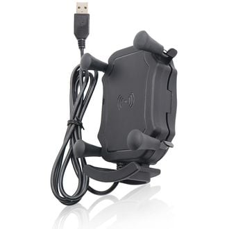 VINmounts Universalhalterung mit Qi 15W drahtlosem Laden mit 1" Kugelzapfen