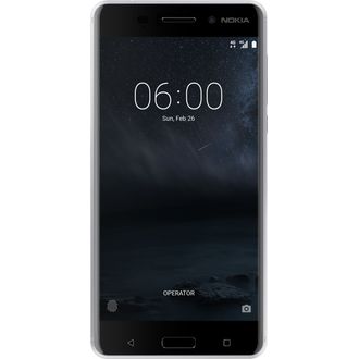 Nokia 6 Single SIM stříbrná