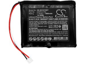 Akku für Sencor Spv2706, Spv2715, Spv 2716, Spv 2718, 1900 mAh, Li-Ion