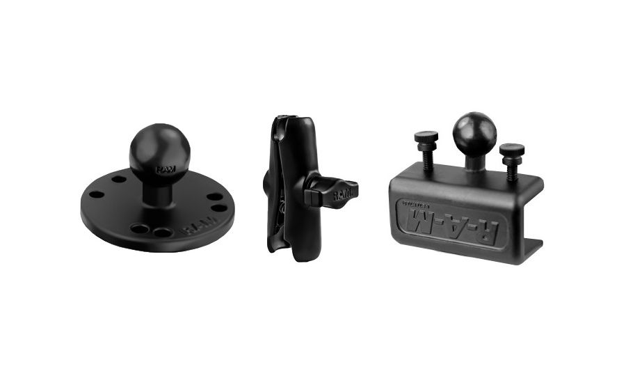 RAM Mounts sestava s kruh. adapt. s úchytem na desku o tloušťce do 16 mm, RAM-B-127-202-U