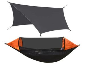 Függőágy ponyva TZ-050, 320x250cm, fekete