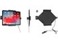 Brodit držák do auta na Apple iPad Pro 12,9” 2020/2018 bez pouzdra s nabíjením z cig.zap./USB/zámek