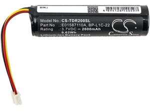 Baterie pentru Tascam MP-GT1, 2600 mAh, Li-Ion