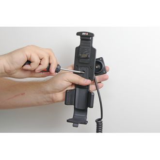 Brodit стойка за кола за Motorola (Symbol) MC9500 без калъф, със зареждане от запалка