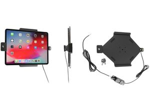 Brodit suport auto pentru Apple iPad Pro 12,9" 2020/2018 fără carcasă cu încărcare ascunsă / blocare