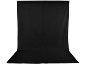 Neewer fundal foto, 3x3,6m, negru