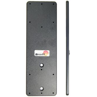 Brodit placă de montaj pentru două suporturi ProClip cu găuri AMPS pre-găurite, 155x50x5mm