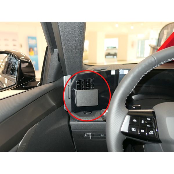 Brodit ProClip montážní konzole pro Opel Astra 22-24, vlevo na mřížku ventilace