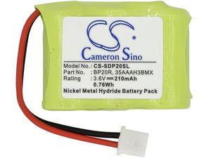 Baterie pentru receptor Dogtra, colier (equ.35AAAH3BMX), 210mAh