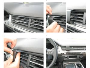 Brodit Монтажна скоба ProClip за Audi Q7 16-19, за центъра