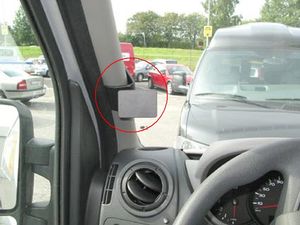 Brodit ProClip pro Renault Master/Opel Movano 11-19/Nissan NV400 12-20, vlevo na sloupek