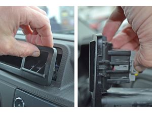 Brodit Suport de montare ProClip pentru Ford E-Series 09-16, pe centru