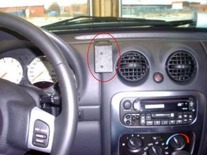 Brodit ProClip rögzítő konzol Jeep Cherokee 02-08 / Jeep Liberty 02-07, center