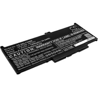Батерия за DELL Latitude 13 7300, Latitude 14 7400, Latitude 7400 и други, 7400 mAh, Li-Po