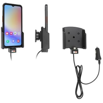 Suport Brodit pentru Samsung Galaxy Xcover 7, fără carcasă, cu încărcare la brichetă/USB-C