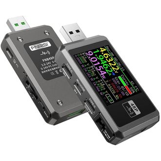 FNIRSI FNB48P USB тестер за батерии и кабели с поддържан протокол за откриване