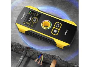 Detector de cablu, fier, lemn FNIRSI WD-02 cu afișaj LCD