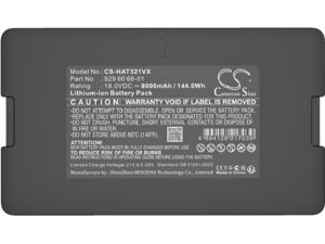Akkumulátor Husqvarna Automower 320,330X,420,430XH,450X,520,550,593 és másokhoz, 18 V, 8 Ah
