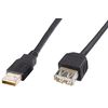 PremiumCord Cablu prelungitor USB, 3m, negru