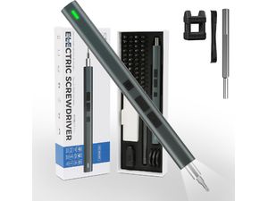 UF-TOOLS elektromos akkus csavarhúzó 57v1, ezüst, USB-C