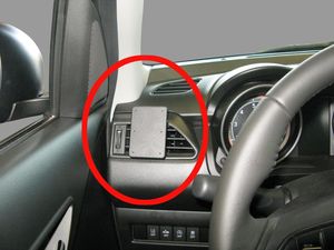 Brodit Suport de montare ProClip pentru Suzuki Swift 18-23, stânga pe grila de ventilație