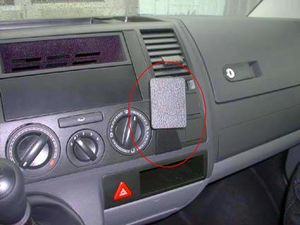 Brodit ProClip Volkswagen T5 Transporter/Pickup 03-09/Shuttle 03-10/Caravelle 04-09, център вдясно